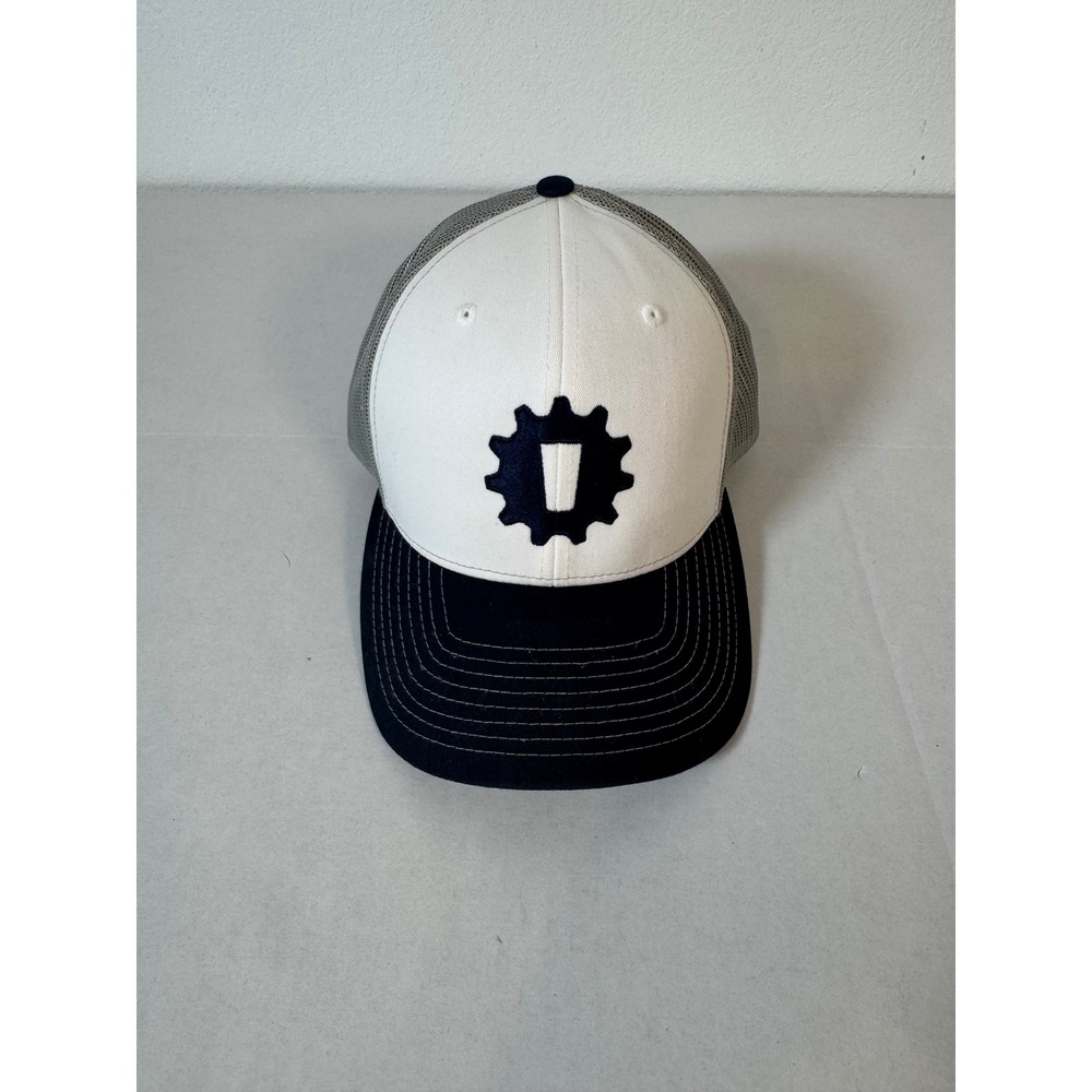 Innovation Brewing Richardson 112 Trucker‎ Hat Baseball Cap Logo Gray White